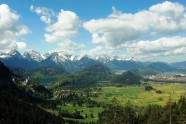 Blick über Projektgebiete der Bergwaldoffensive