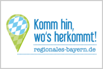 Logo Regionales Bayern mit Schriftzug 